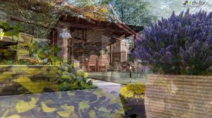Проект дома 79м2 на участке 4,5 сотки с благоустройством