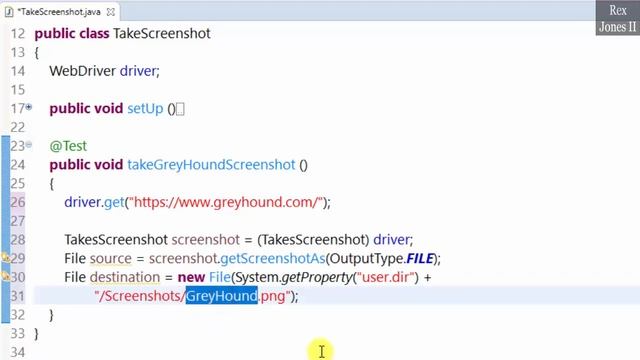 ✔ How To Take A Screenshot Using Selenium | (Video 57)