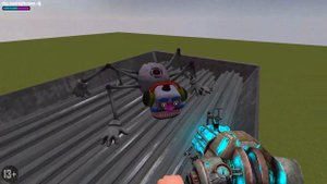 СЛОМАЛИ ВСЕ КОСТИ КОШМАРНОМУ ДИДЖЕЮ ФНАФ 9 В ГАРРИС МОД! FNAF 9 SECURITY BREACH В Garry`s Mod