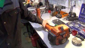 Хускварна 343R, сложный случай