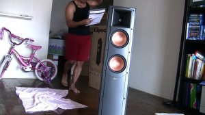 Klipsch RF 62 II. Unboxing