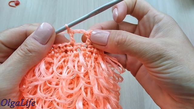 МЕШОЧЕК-МОЧАЛКА для мыла крючком/ Многофункциональный и удобный! смотреть онлайн