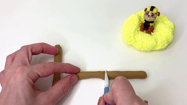 Учим буквы. Лепим букву К из пластилина вместе с героями мультика Щенячий Патруль. Учимся с Крепышо смотреть онлайн