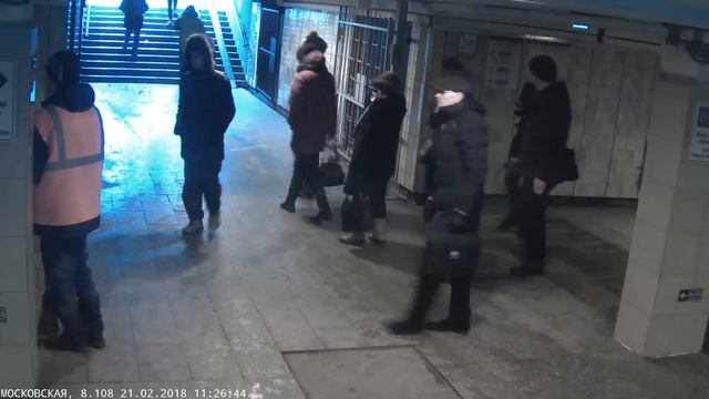 Видеозапись камеры наблюдения 1