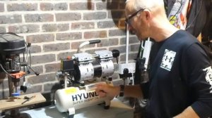 Hyundai Super Silent Air Compressor - Ideal for the workshop