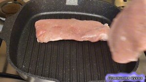 Стейк из свинины - очень простой рецепт! Получается вкусно!