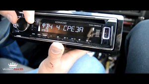 Обзор не процессорной магнитола Kenwood KDC-300UV с развитым кроссовером
