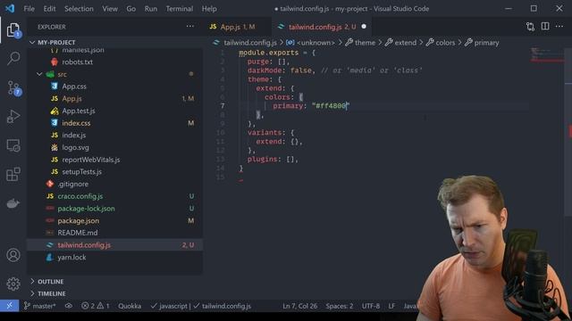 Tailwind CSS React Tutorial смотреть онлайн