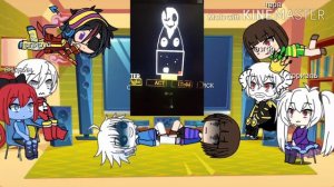 Реакция андертейл на отца санса и папируса(сори за начало)