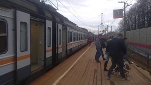 ЭД4М-0490 на станции Лесной Городок