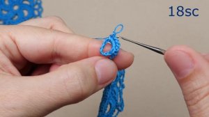 УЗОР без отрыва нити!!!  ВЯЗАНИЕ КРЮЧКОМ безотрывный способ     SUPER EASY Beautiful Pattern Croche