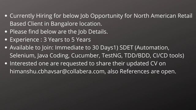 Software Testing Jobs For Freshers,Experienced|11th Jan 2021| Testing Jobs in India| Manual/Seleniu