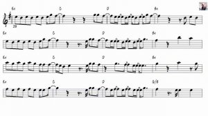 Dance Monkey Alto Sax Sheet Music