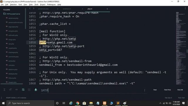 How to send mail in PHP from localhost using XAMPP server with Source Code in 2020 смотреть онлайн