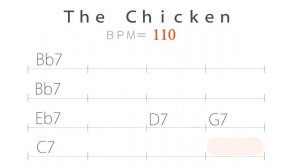 The Chicken - Backing Track BPM110