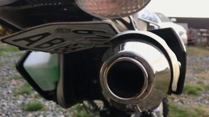 Небольшой обзорчик по Kawasaki KLX250 2017г и как переделать родной глушитель