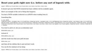 Unix & Linux: Basic commands not working i.e: -bash: ls: No such file or directory (2 Solutions!!)