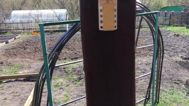 Мы и дачи. Строительство теплицы продолжается, весенние хлопоты на "северной" даче. смотреть онлайн