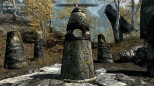 Skyrim Standing Stone: The Shadow