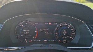 РАСХОД ТОПЛИВА ПО АВТОБАНУ НА Volkswagen Passat 2.0 TDI BiTurbo 4MOTION