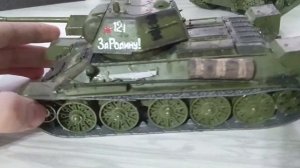 Обзор на мои модели танков от компании "Звезда" в масштабе 1/35