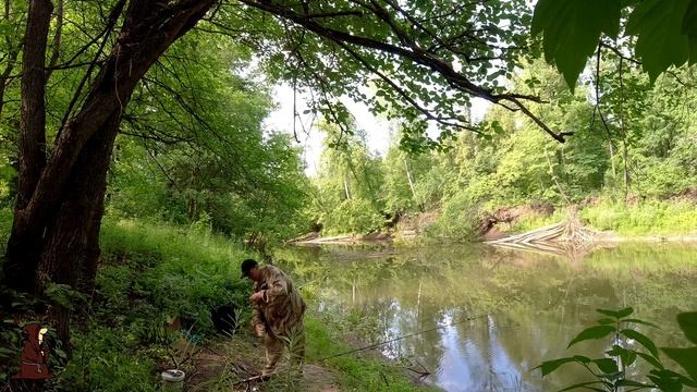 Рыбалка в +42 , новая экшн камера DJI Osmo Action, летняя рыбалка на реке с берега на донки в Июле смотреть онлайн