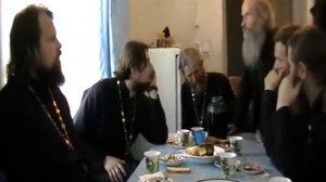 Беседа за трапезой Священники из Барнаула и Игнатий Лапкин 2013-09-18 Потеряевка