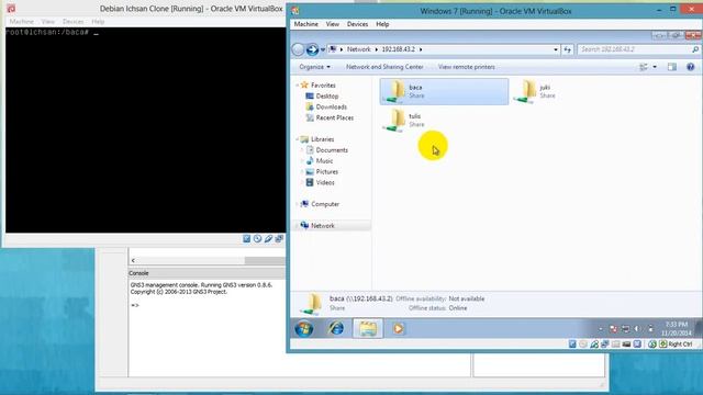 SAMBA Server Debian dan Client Windows dan SUSE смотреть онлайн