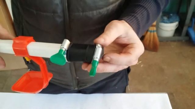 Как соединить две системы ниппельного поения в одну