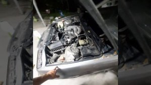 Замена датчика температуры BMW E36, двигательем M43, обьемом 1.9 л