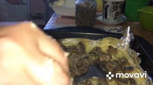 Вкуснейший пирог с грибами и картошкой