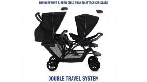 عربة التوأم   Graco Stadium Duo Tandem Stroller