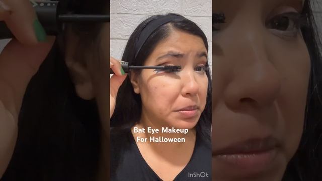 Bat eye makeup tutorial - Halloween ? #halloweenmakeuplook смотреть онлайн