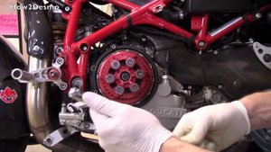Сухое сцепление, быстрая и дешевая модификация при помощи смазки; Ducati 999 , часть 2