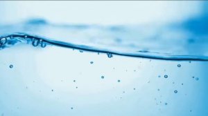 Футаж HD Вода, волны, пузыри 2 минуты 3 вариант