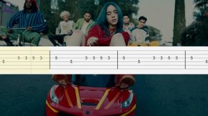 Bad Guy - Billie Eilish [Guitar Tabs]