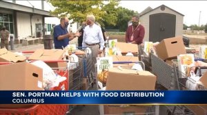 Ohio National Guards helps Mid-Ohio Collective distribute food during worker shortage