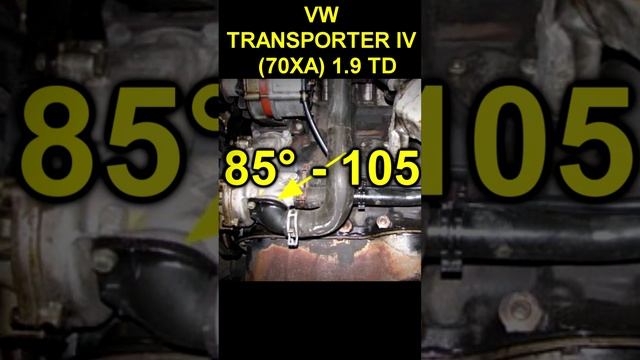 При какой температуре открывается термостат в T4 1.9 TD смотреть онлайн