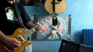 gibson les paul slash appetite for destruction impro