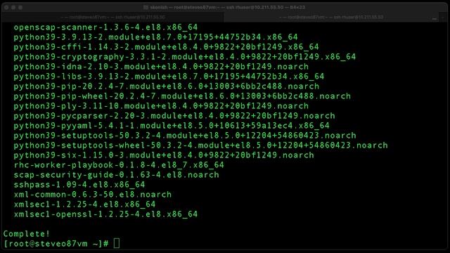 Linux Security Hardening - CIS Level1 on RHEL8.7