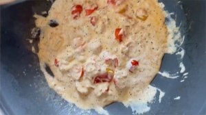 Паста в сливочном соусе / Макароны с томатами и сливками
