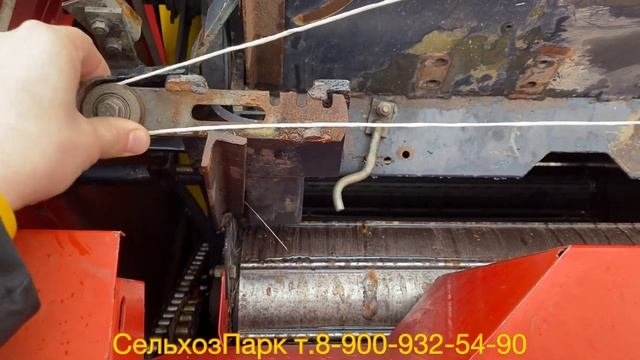Переделка обвязывающего механизма от ПРФ | Рулонный прессподборщик