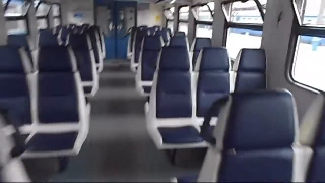 Салон электропоезда ЭД4М-0391