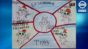Охрана труда — глазами детей сотрудников «КАМАЗа»