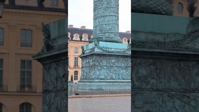 Place Vendome Christmas Market in Paris, France