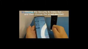 CHAMOUS smart video doorbell подключение к приложению Smart life