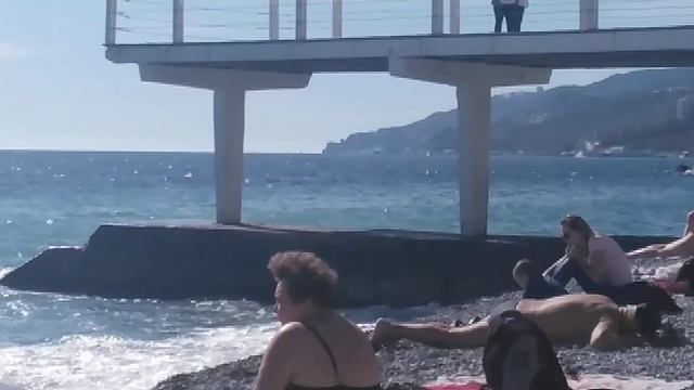 Ялта,пляж,14 октября 2019 смотреть онлайн