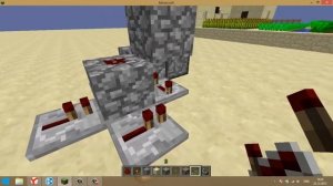 Minecraft механизмы part 12 вертикальный двойной поршень.