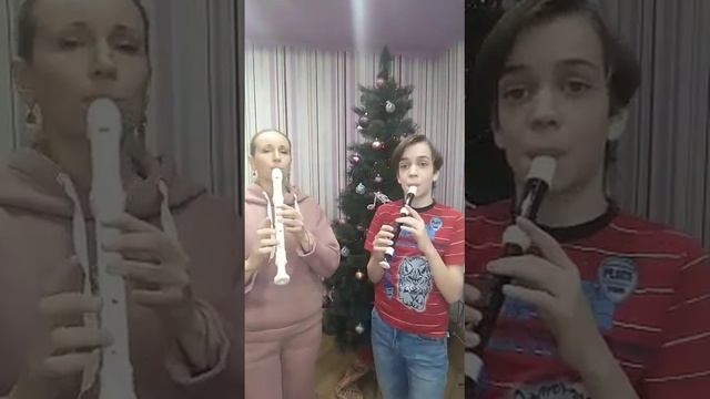 "Сырба" на флейте, Crazy Sirba, V.Cosma/flute-duet смотреть онлайн