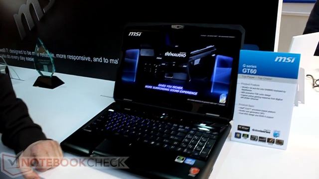 MSI GT60 @ CeBIT 2012 смотреть онлайн